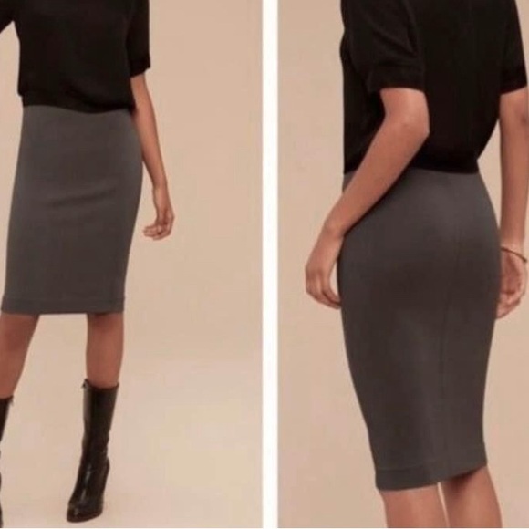 Wilfred High Rise Straight Pencil Skirt - Picture 1 of 4